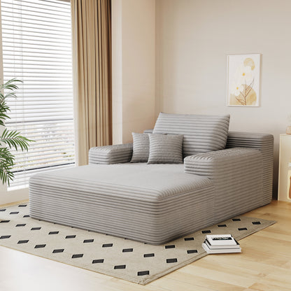 Canapé-lit rembourré surdimensionné