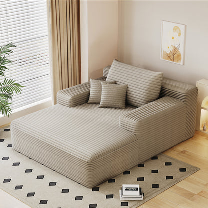 Canapé-lit rembourré surdimensionné