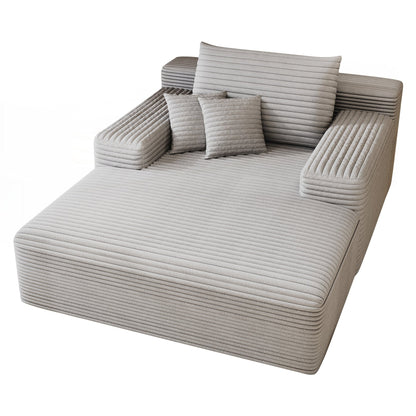 Canapé-lit rembourré surdimensionné