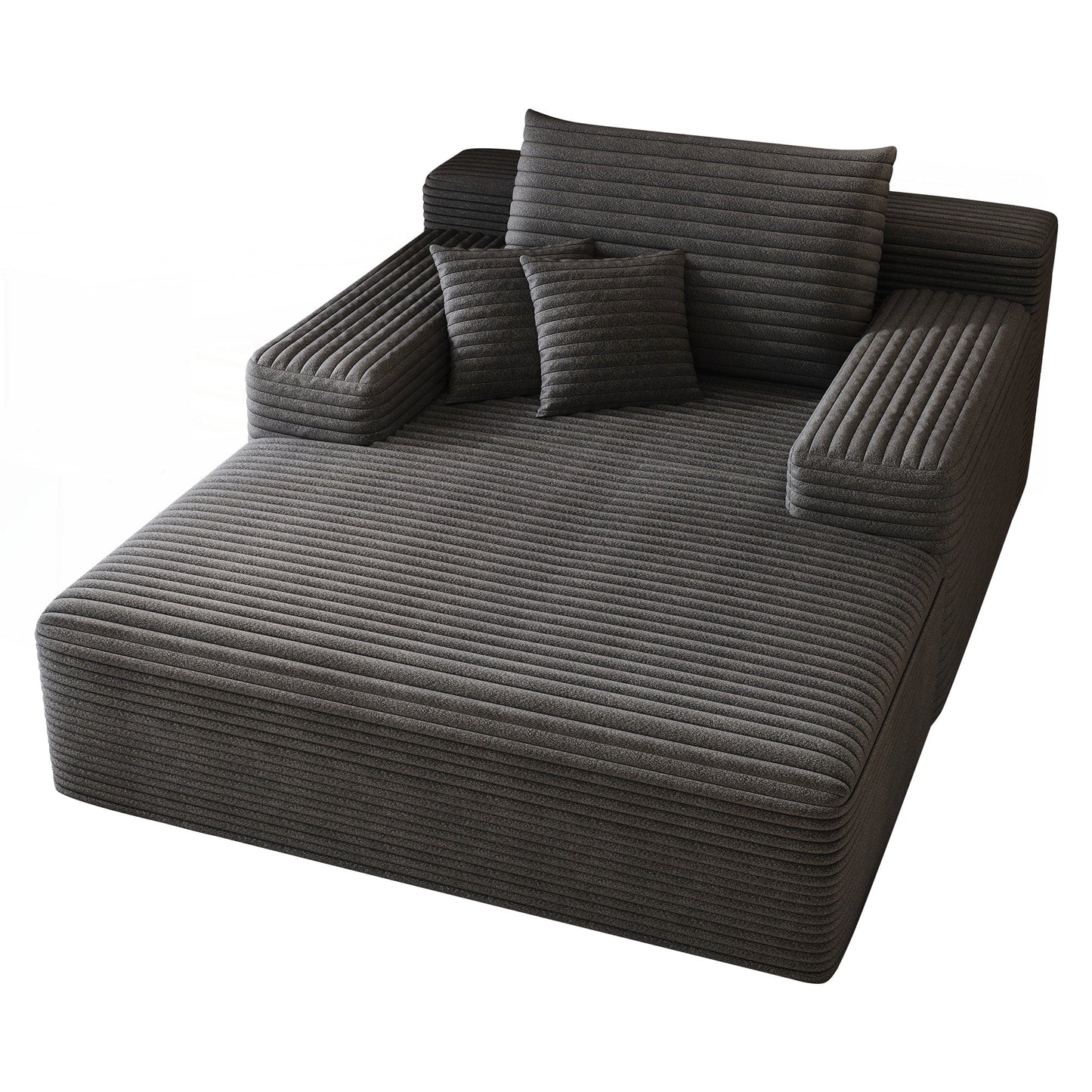 Canapé-lit rembourré surdimensionné