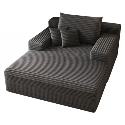 Canapé-lit rembourré surdimensionné