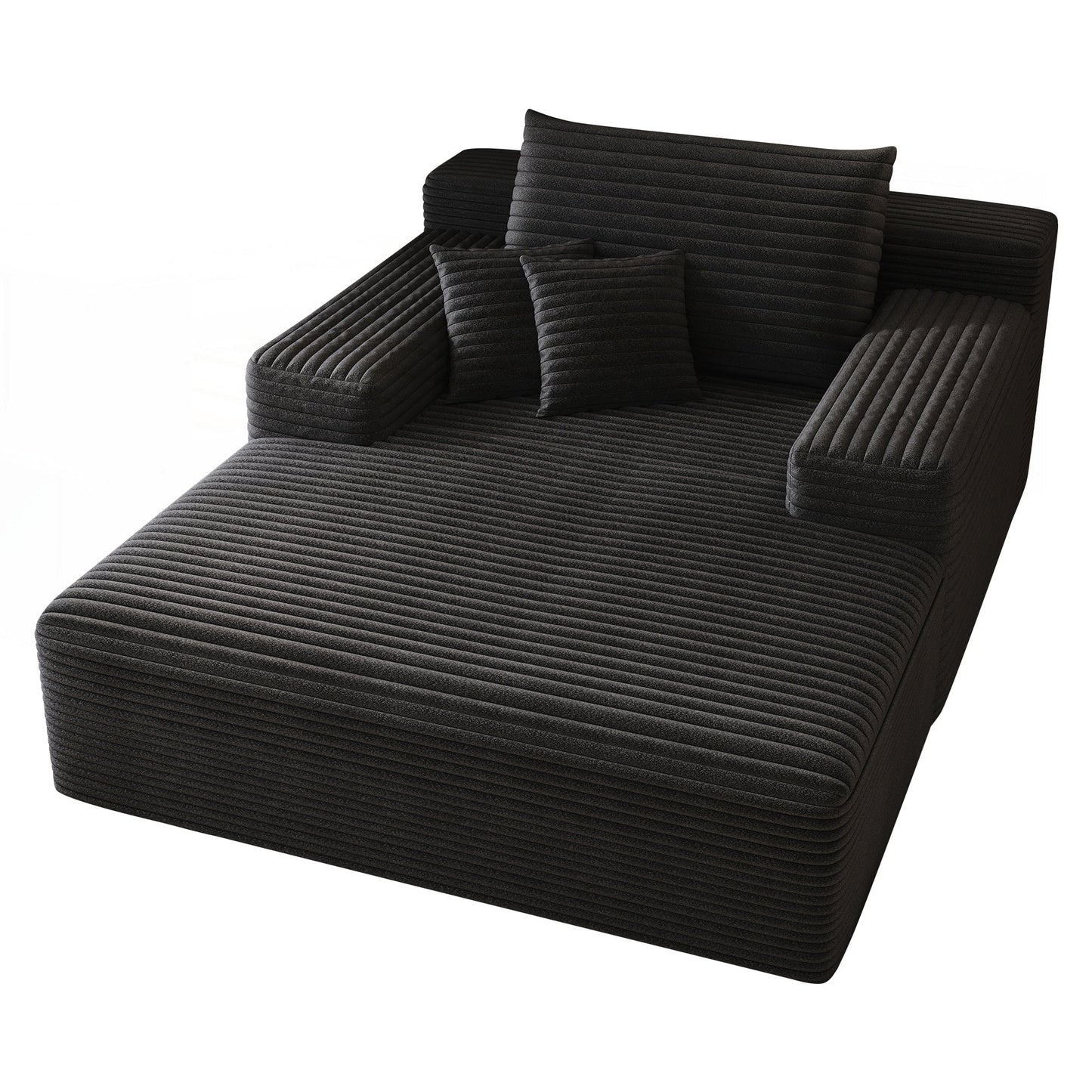 Canapé-lit rembourré surdimensionné