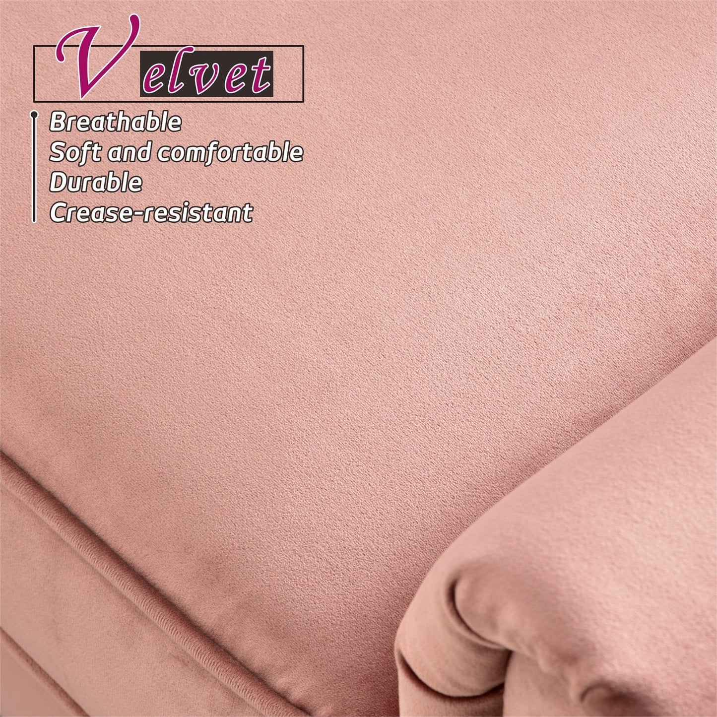 Canapé rembourré OVIOS du milieu du siècle