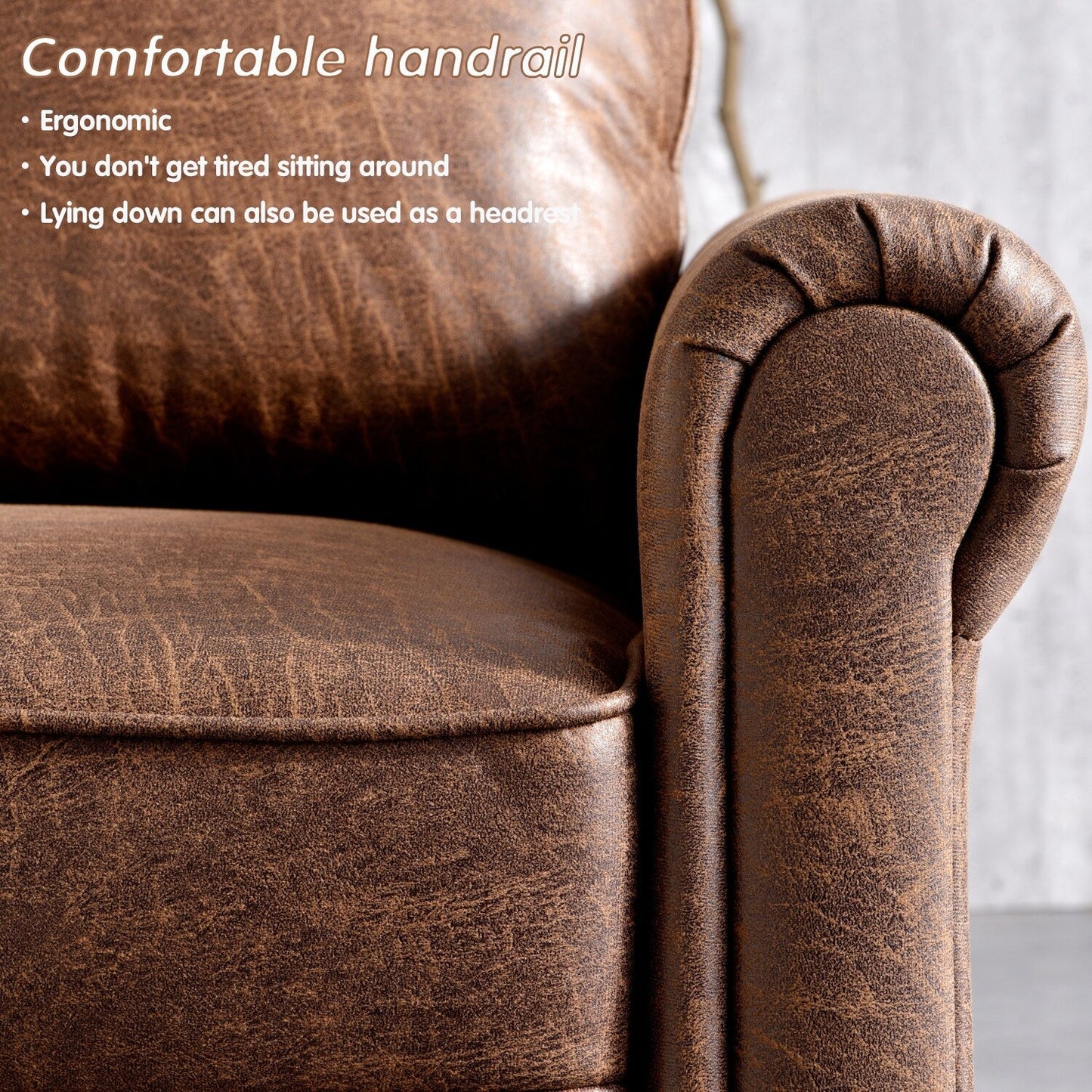 Canapé rembourré OVIOS du milieu du siècle