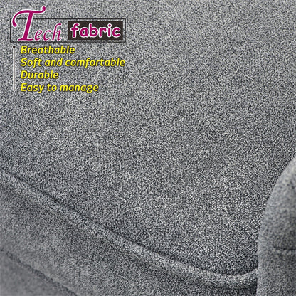 Canapé rembourré OVIOS du milieu du siècle