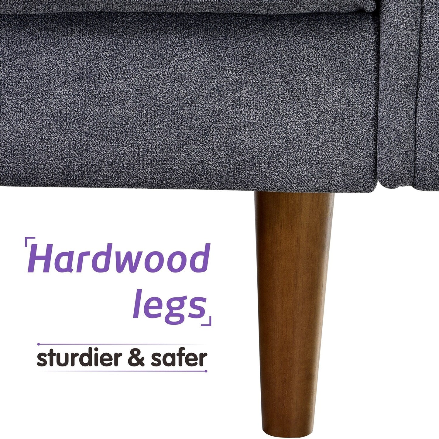 Canapé rembourré OVIOS du milieu du siècle