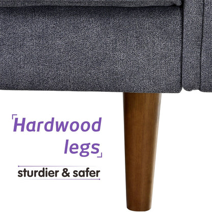 Canapé rembourré OVIOS du milieu du siècle