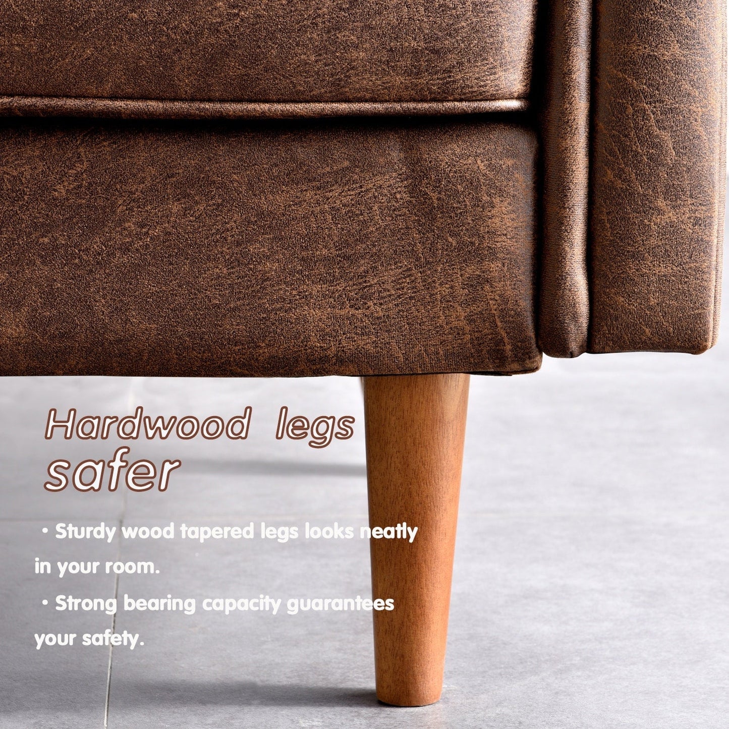 Canapé rembourré OVIOS du milieu du siècle