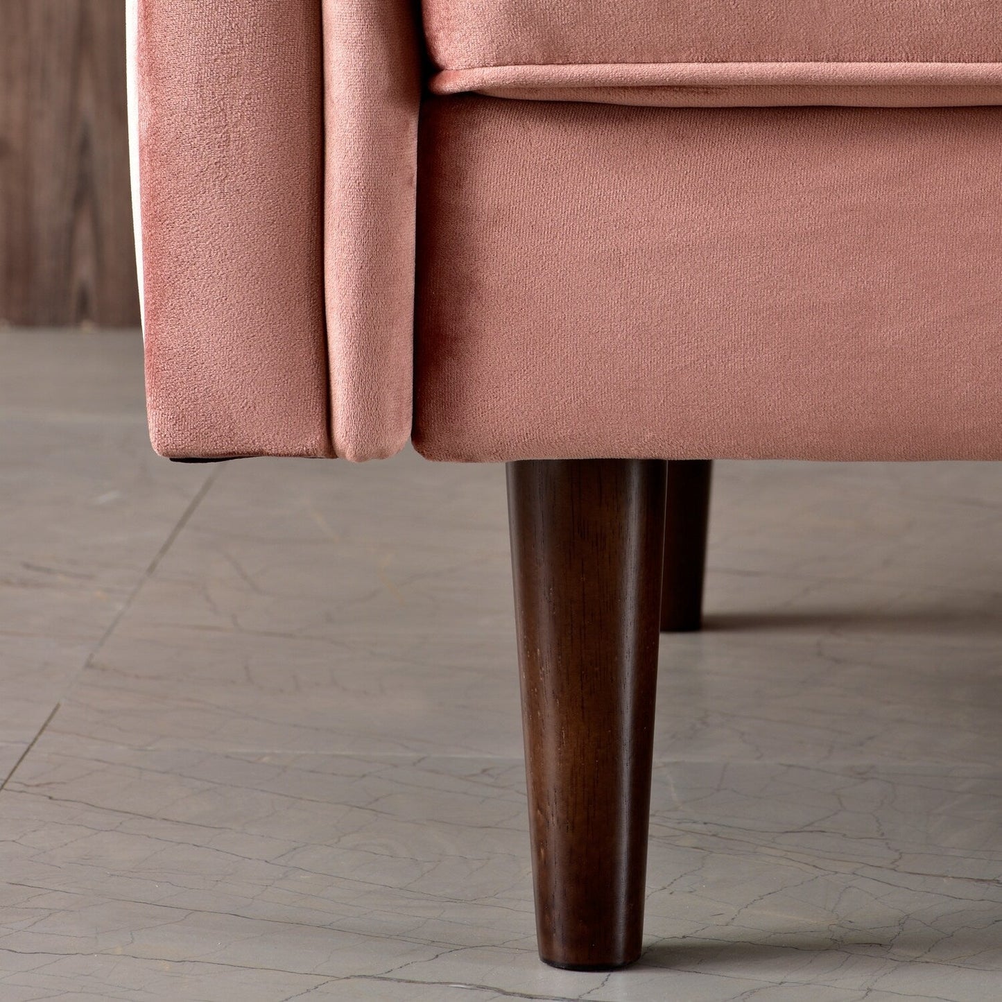 Canapé rembourré OVIOS du milieu du siècle