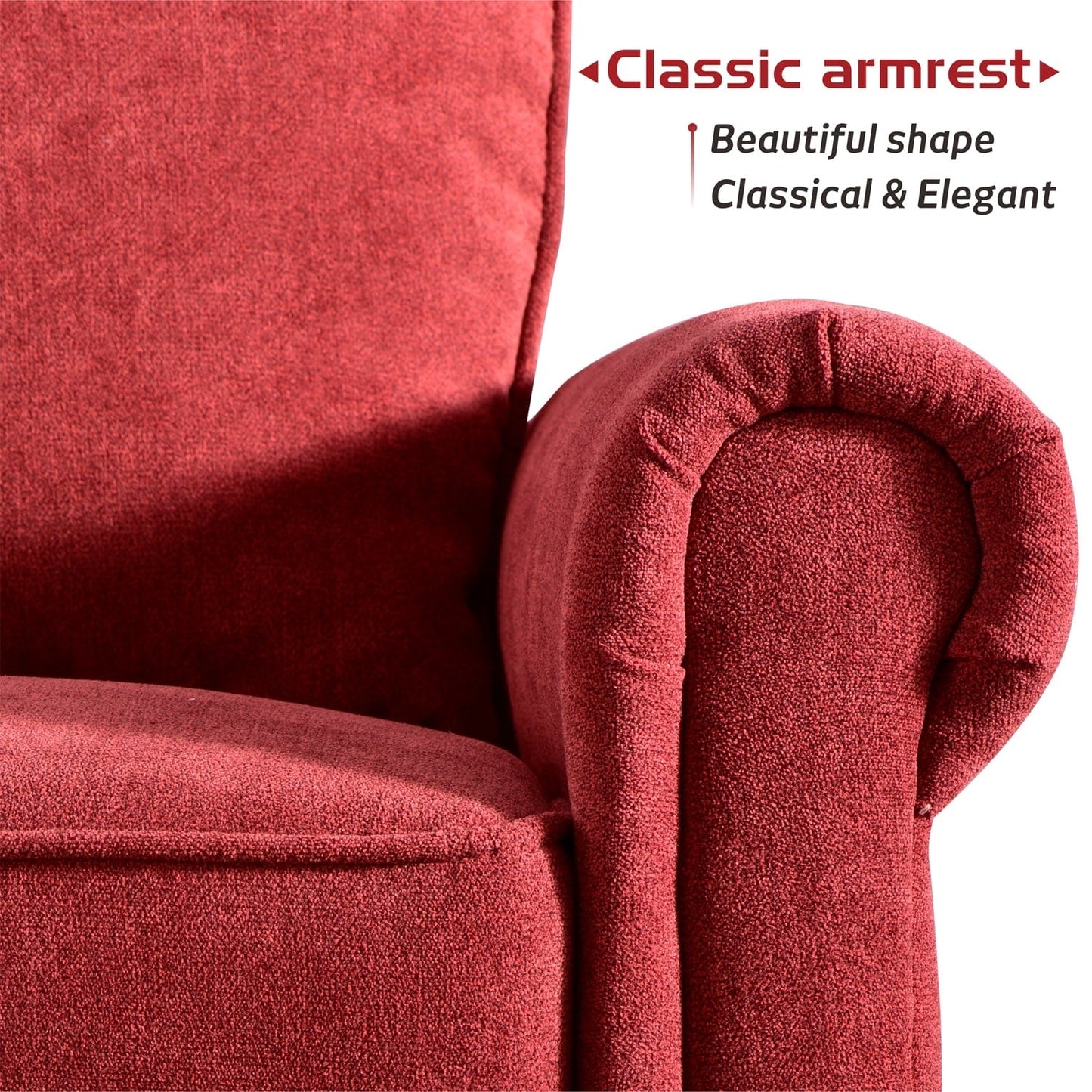 Canapé rembourré OVIOS du milieu du siècle