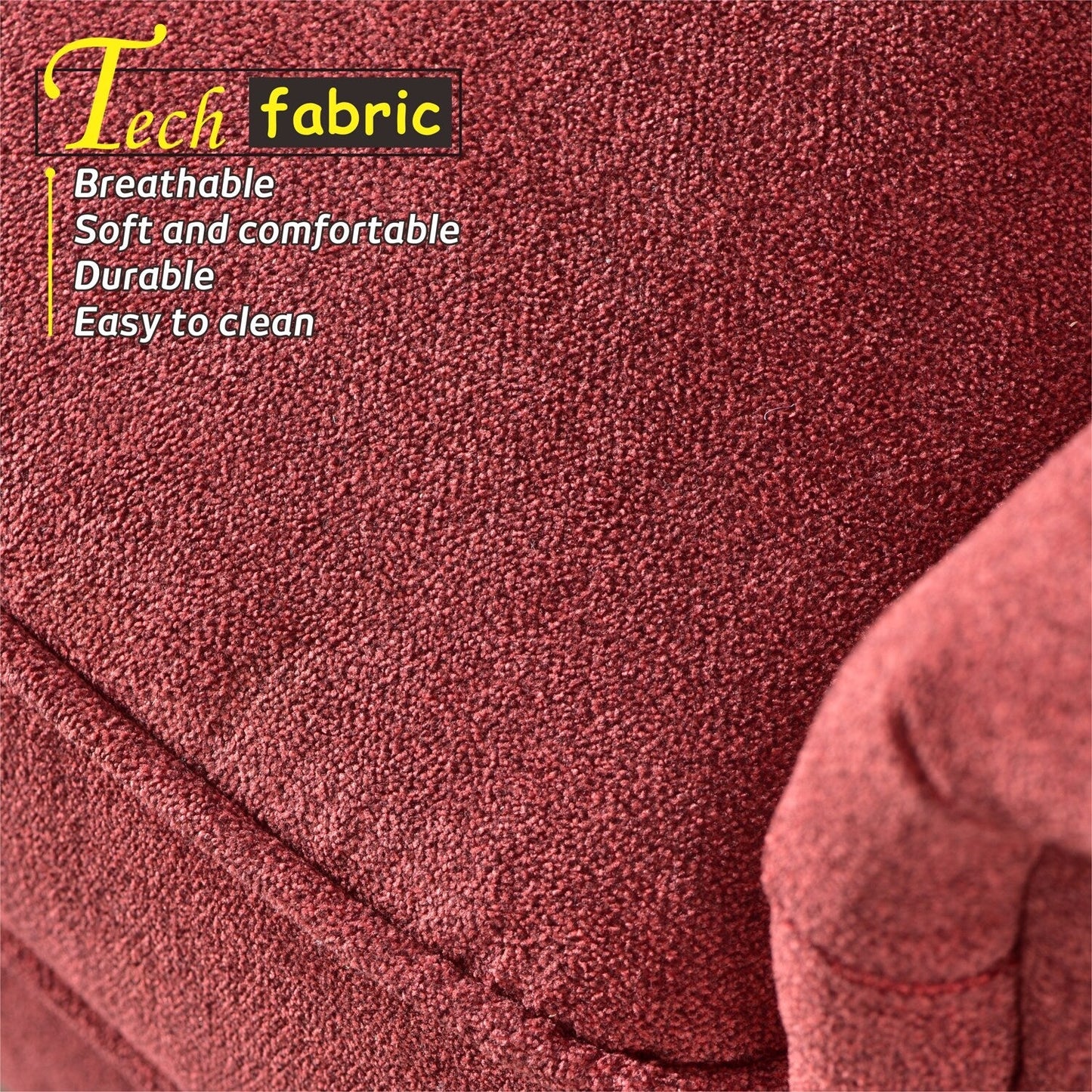 Canapé rembourré OVIOS du milieu du siècle