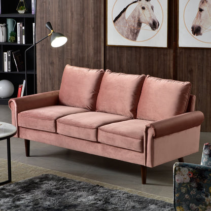 Canapé rembourré OVIOS du milieu du siècle