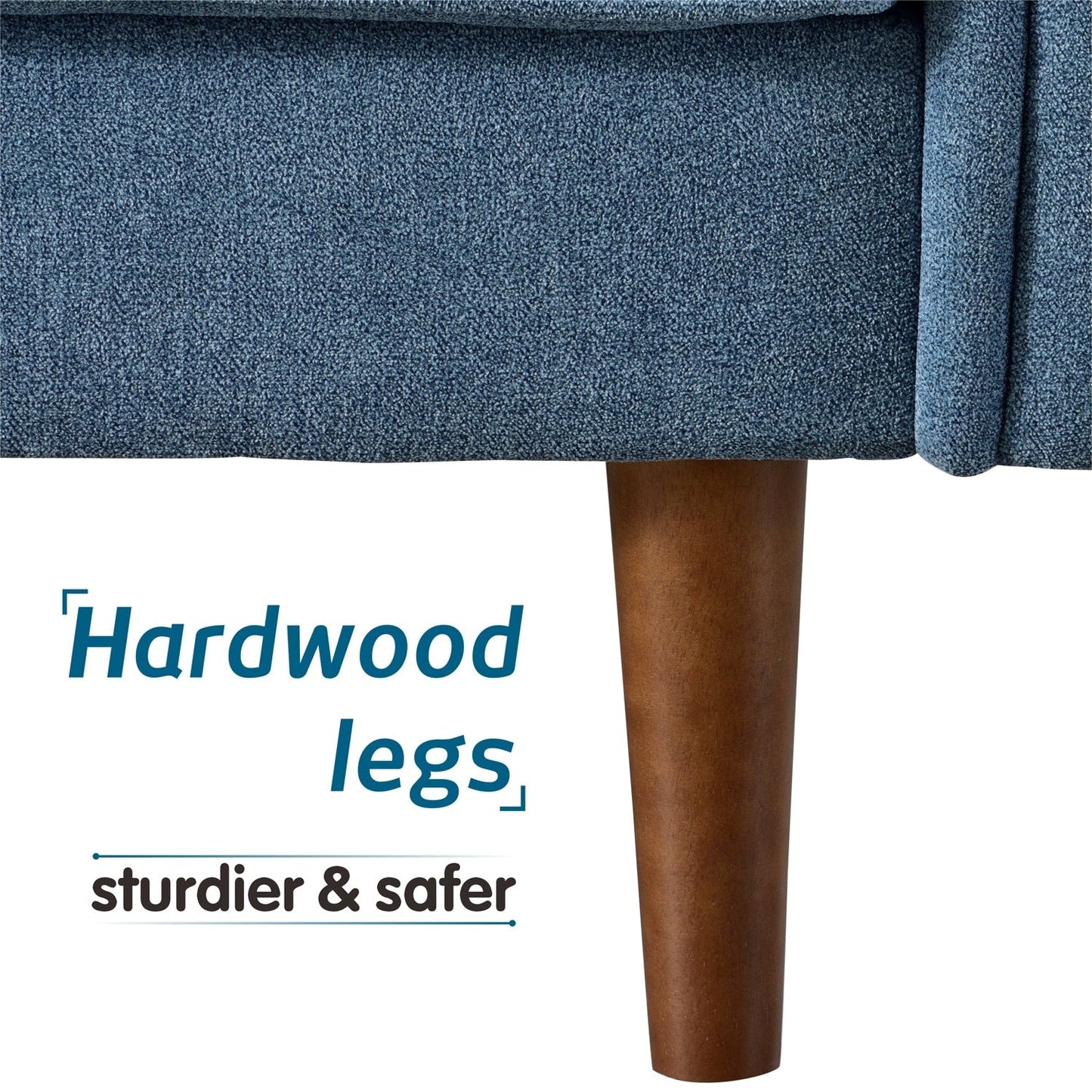 Canapé rembourré OVIOS du milieu du siècle