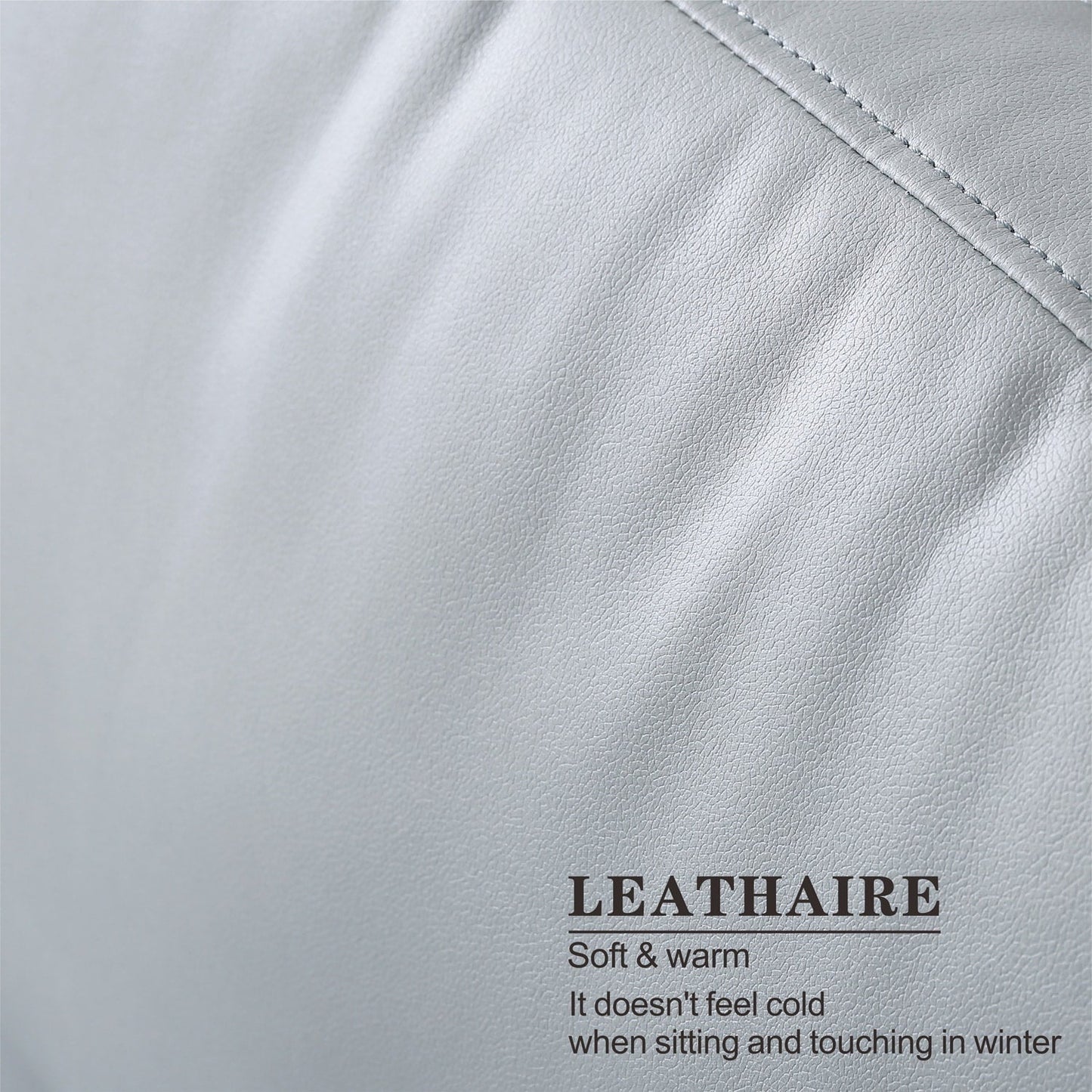 Canapé méridienne réversible OVIOS avec coussins moelleux et pieds en métal