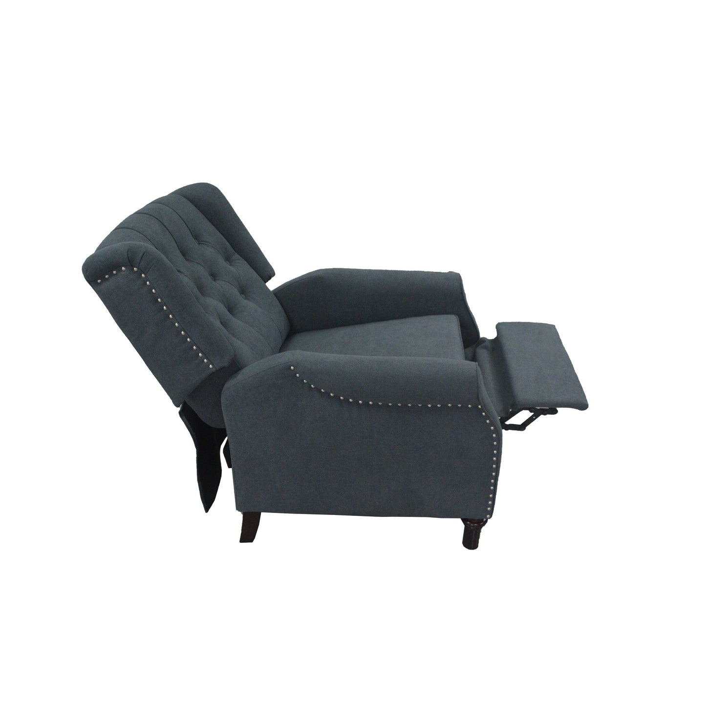 Fauteuil inclinable en polyuréthane avec coussin et design ergonomique