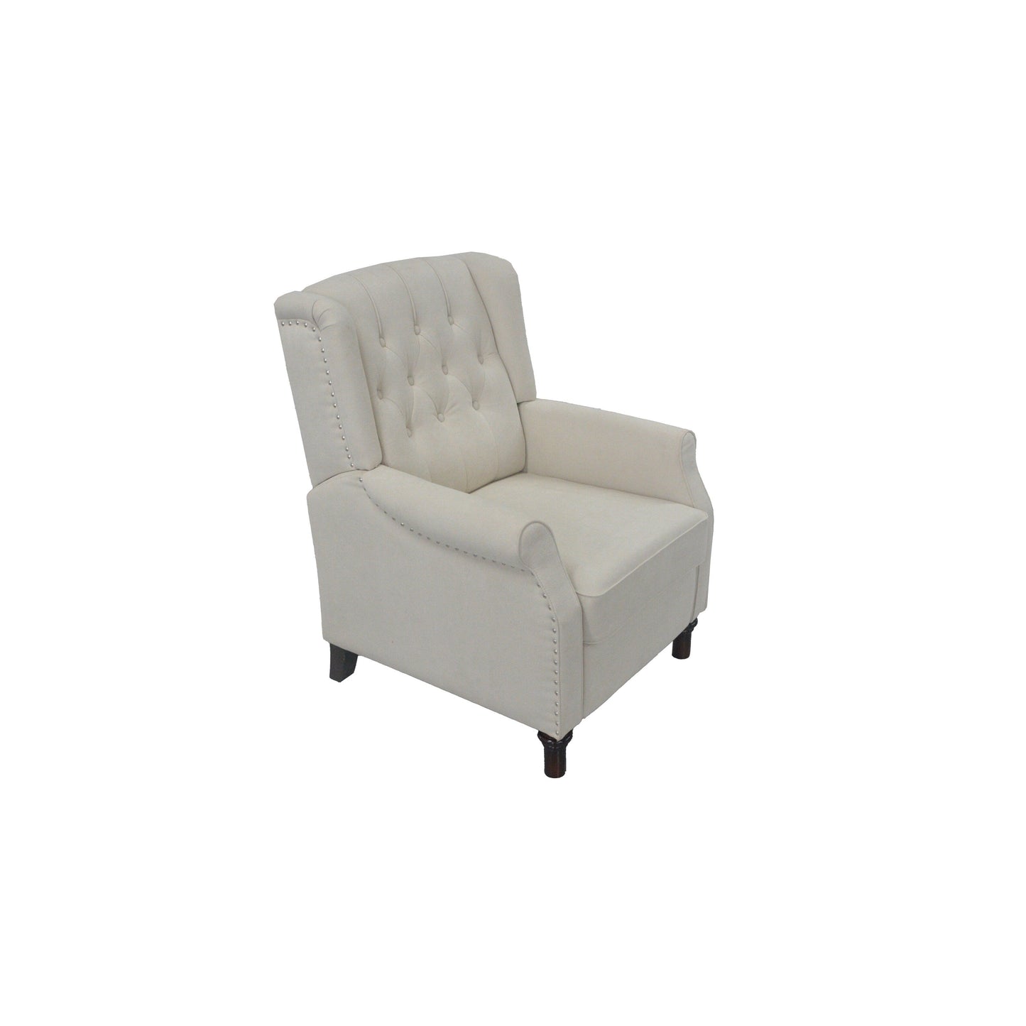 Fauteuil inclinable en polyuréthane avec coussin et design ergonomique