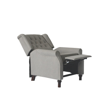 Fauteuil inclinable en polyuréthane avec coussin et design ergonomique