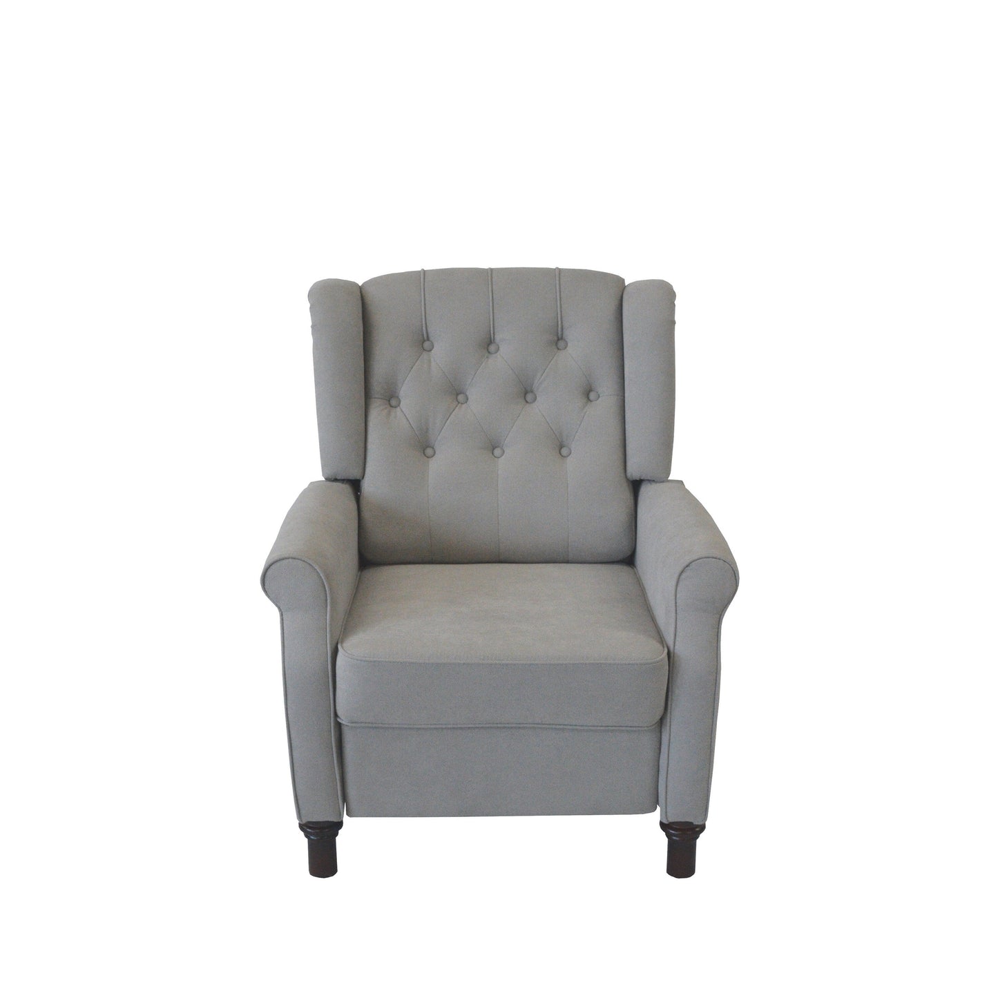 Fauteuil inclinable en polyuréthane avec coussin et design ergonomique