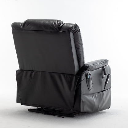 Fauteuil inclinable en polyuréthane avec réglage de la position à 180°, télécommande et assemblage sans outil