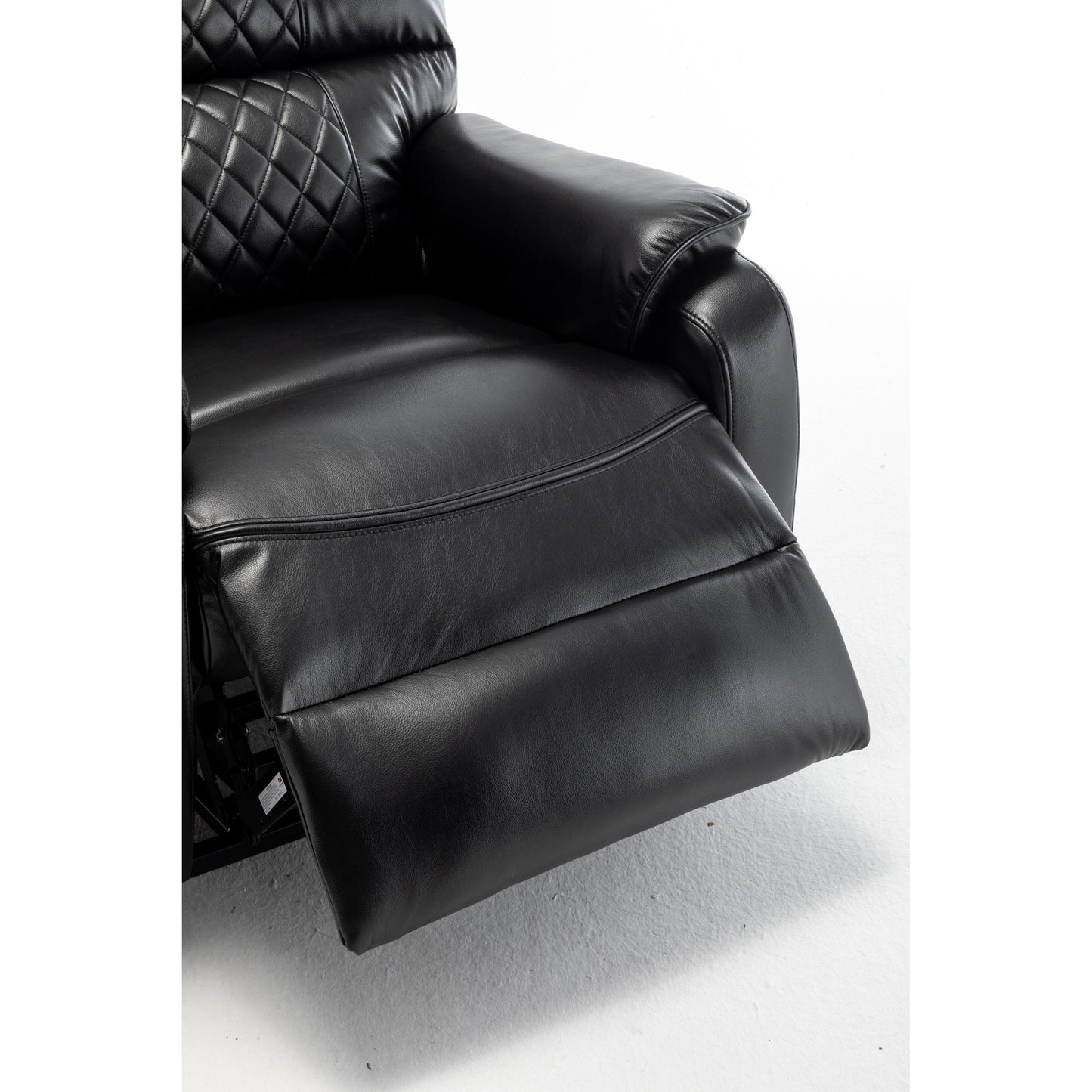 Fauteuil inclinable en polyuréthane avec position infinie à 180°, télécommande et assemblage facile