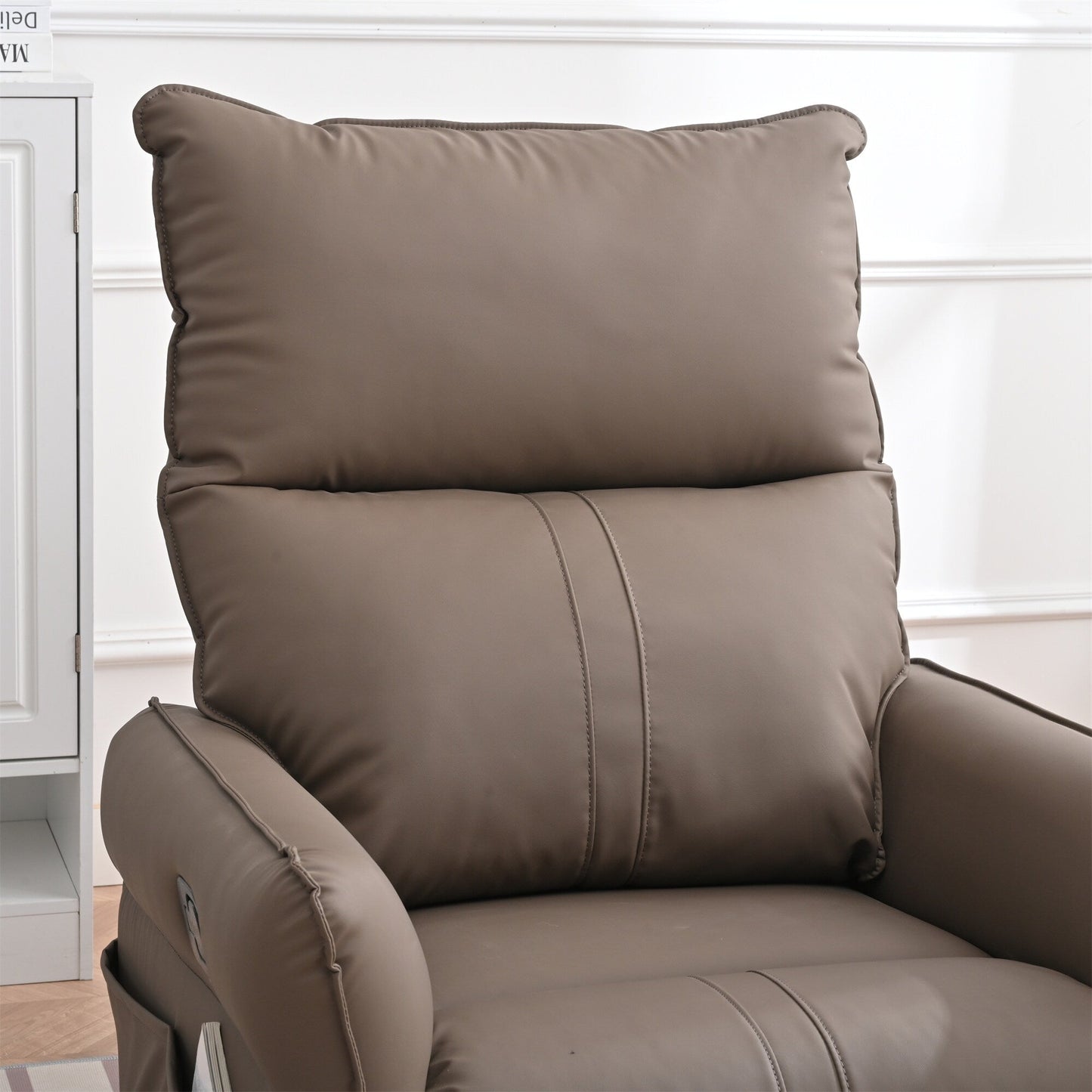 Fauteuil inclinable à bascule en PU