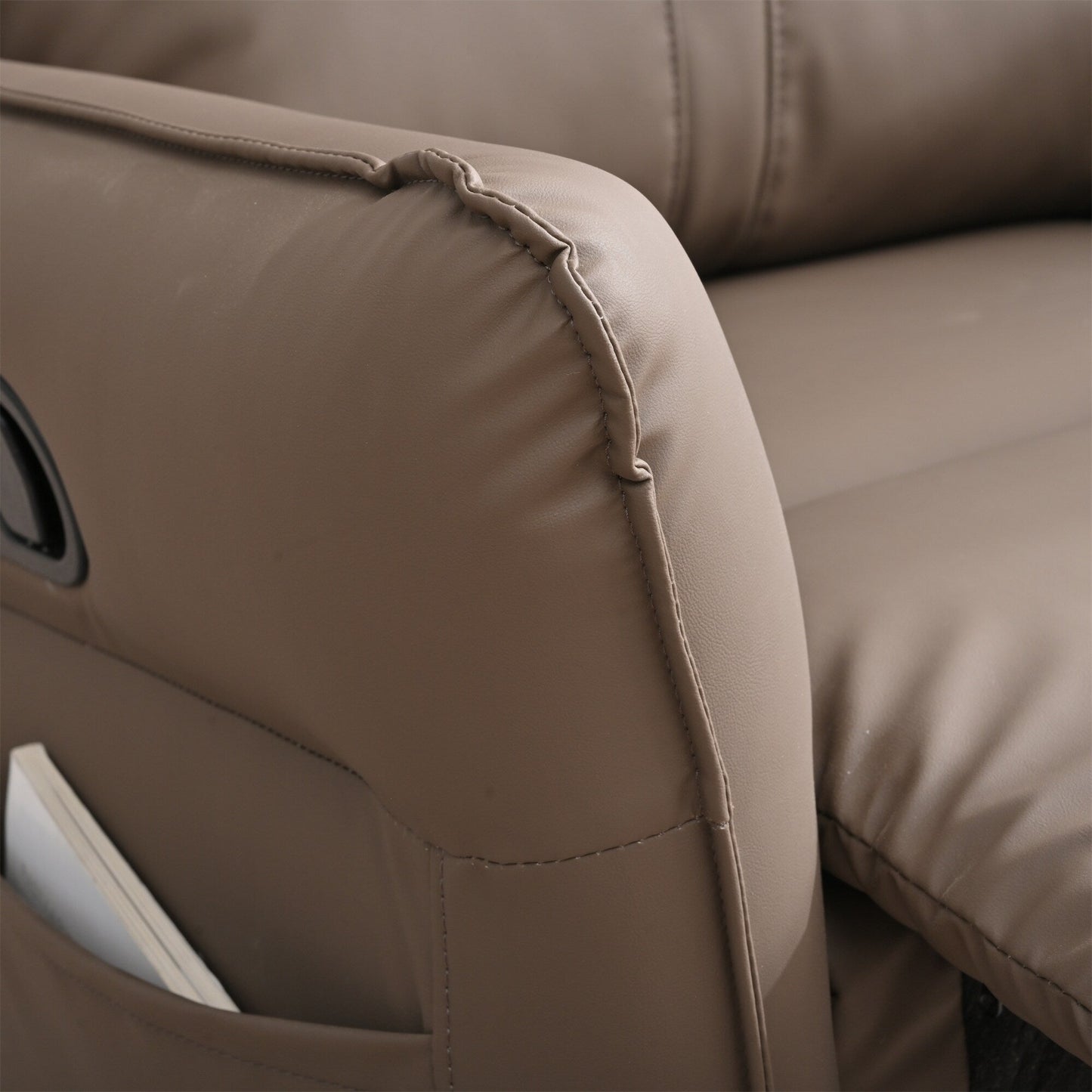 Fauteuil inclinable à bascule en PU