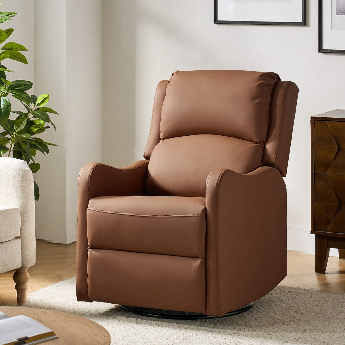Fauteuil inclinable pivotant à 360 degrés Pablo traditionnel par HULALA HOME