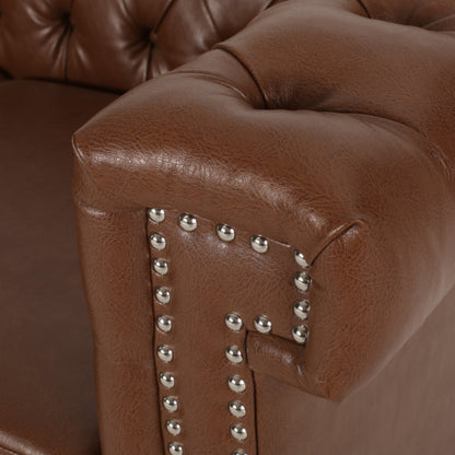 Canapé 3 places capitonné Parkhurst Chesterfield par Christopher Knight Home