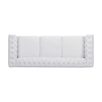 Canapé 3 places capitonné Parkhurst Chesterfield par Christopher Knight Home