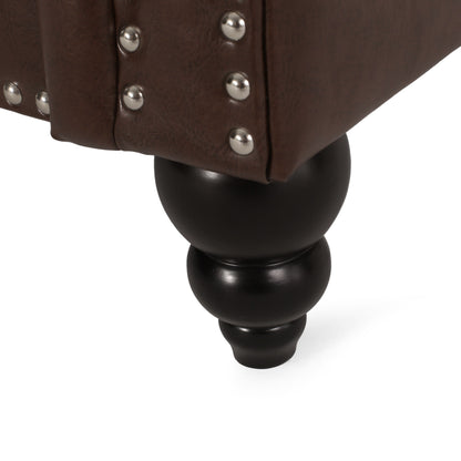 Canapé 3 places capitonné Parkhurst Chesterfield par Christopher Knight Home