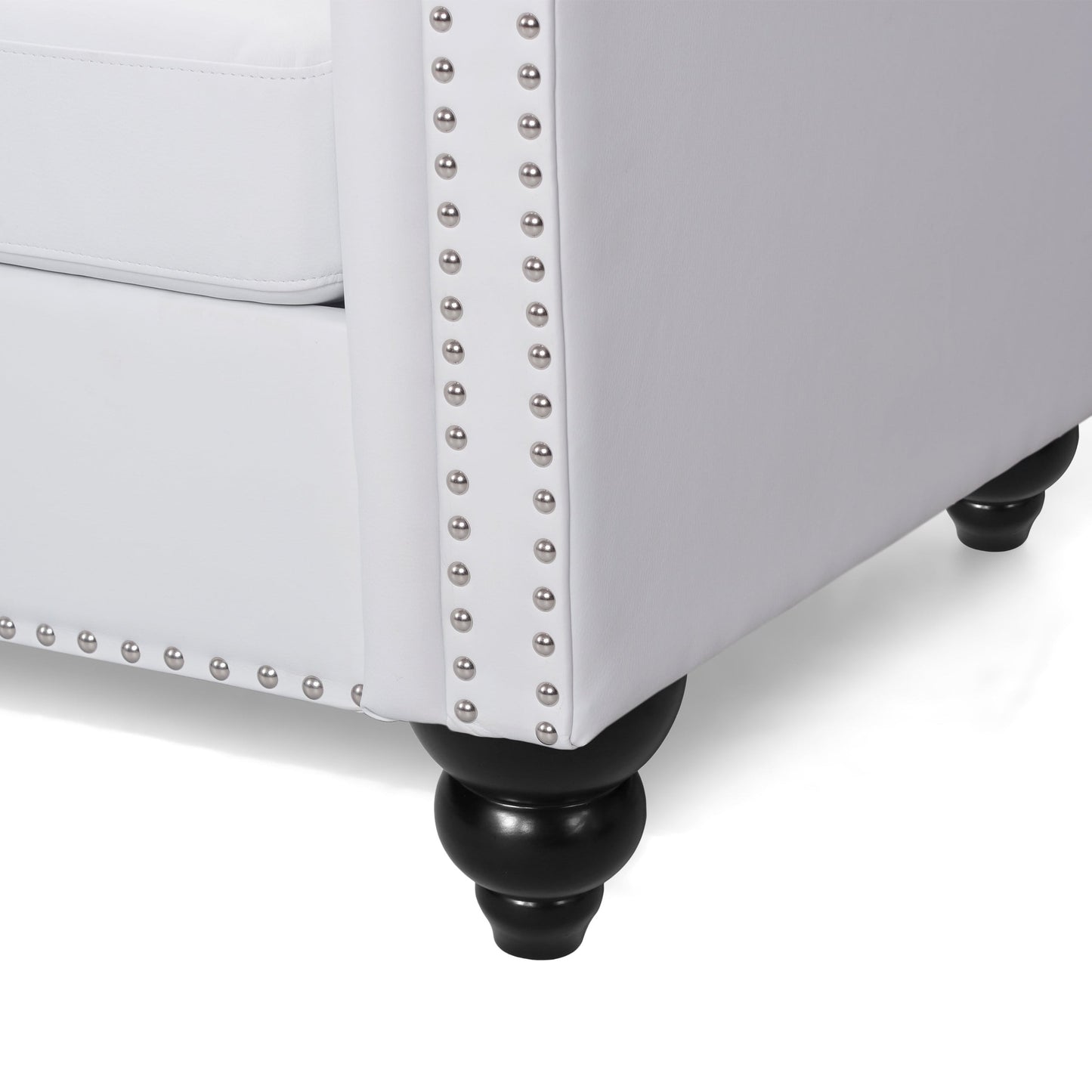 Canapé 3 places capitonné Parkhurst Chesterfield par Christopher Knight Home