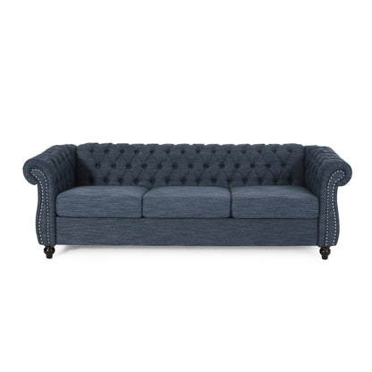 Canapé Chesterfield capitonné Parksley 3 places par Christopher Knight Home