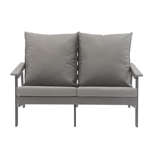 Canapé de patio extérieur, causeuse, 2 places