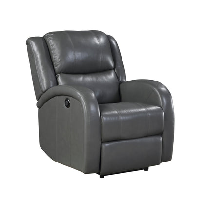 Fauteuil inclinable électrique en similicuir Patterson
