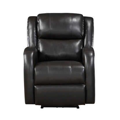 Fauteuil inclinable électrique en similicuir Patterson