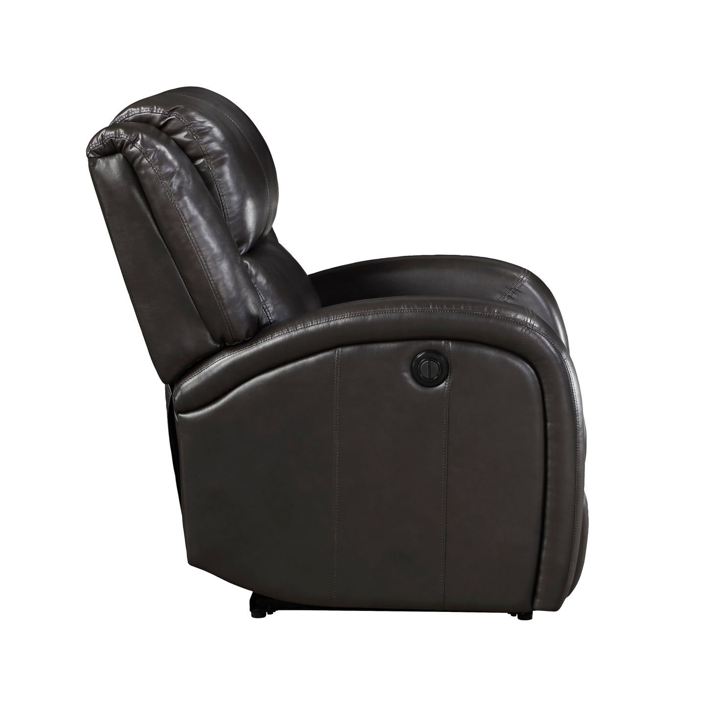 Fauteuil inclinable électrique en similicuir Patterson