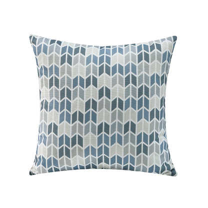 Canapé Pery avec 2 coussins réversibles, gris clair, 84 pouces