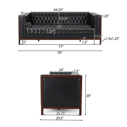 Canapé rembourré Petteti par Christopher Knight Home