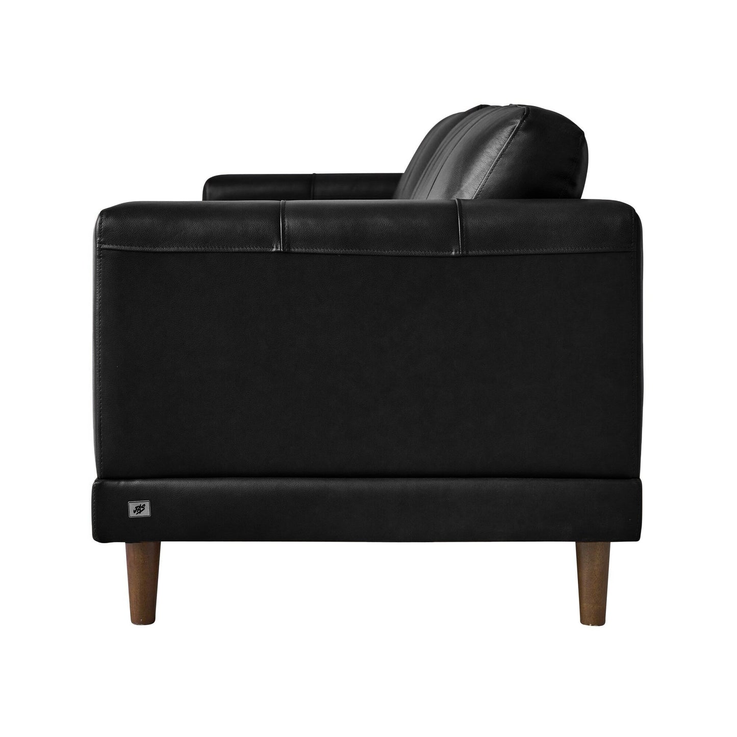 Canapé en cuir noir Hanson de Picket House Furnishings