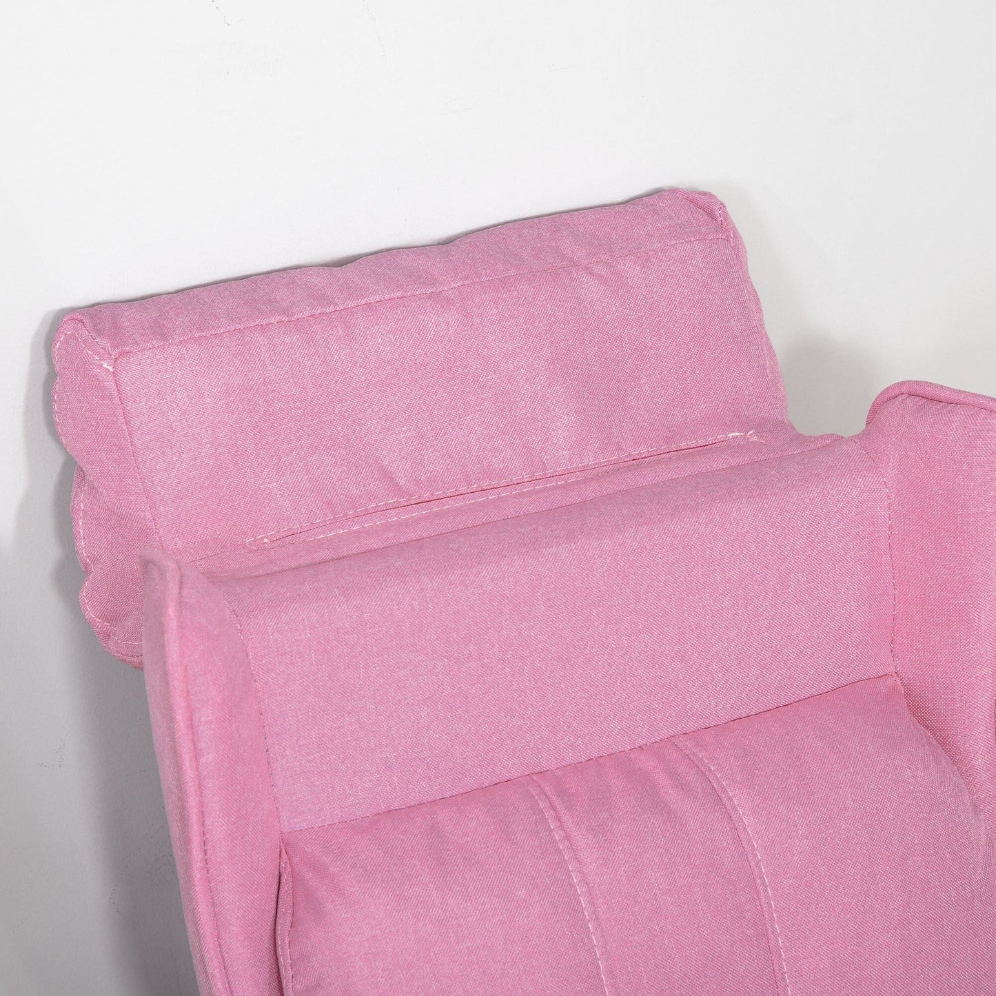 Fauteuil inclinable manuel rembourré pour enfants de 3 à 5 ans avec repose-pieds et 2 poches latérales