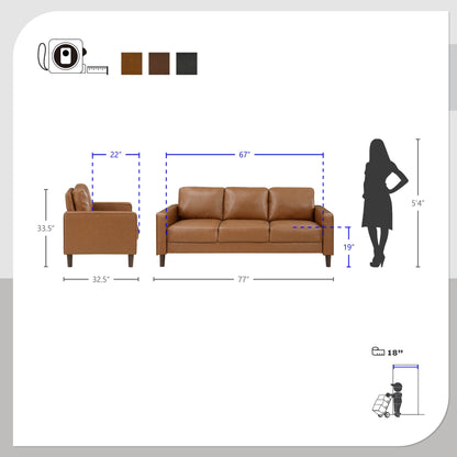 Canapé de salon Pitts