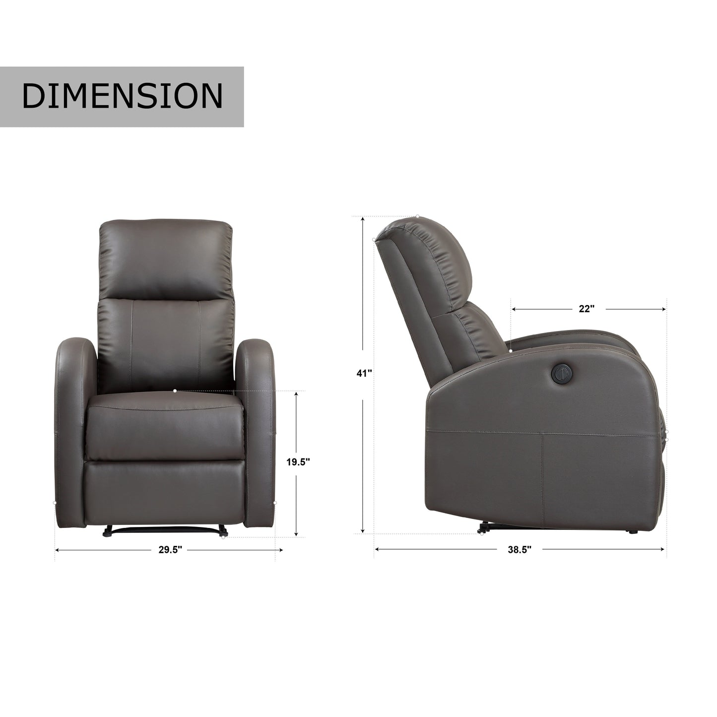 Fauteuil inclinable électrique Plamondon