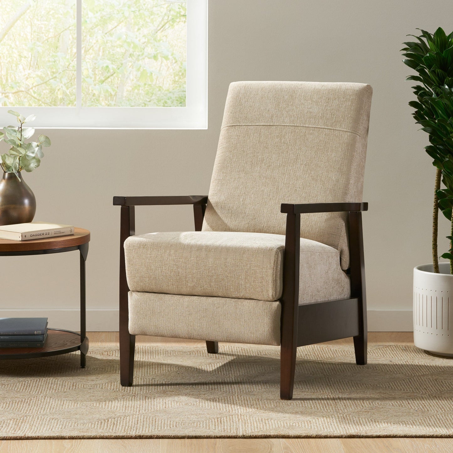 Fauteuil inclinable rembourré Plevna par Christopher Knight Home