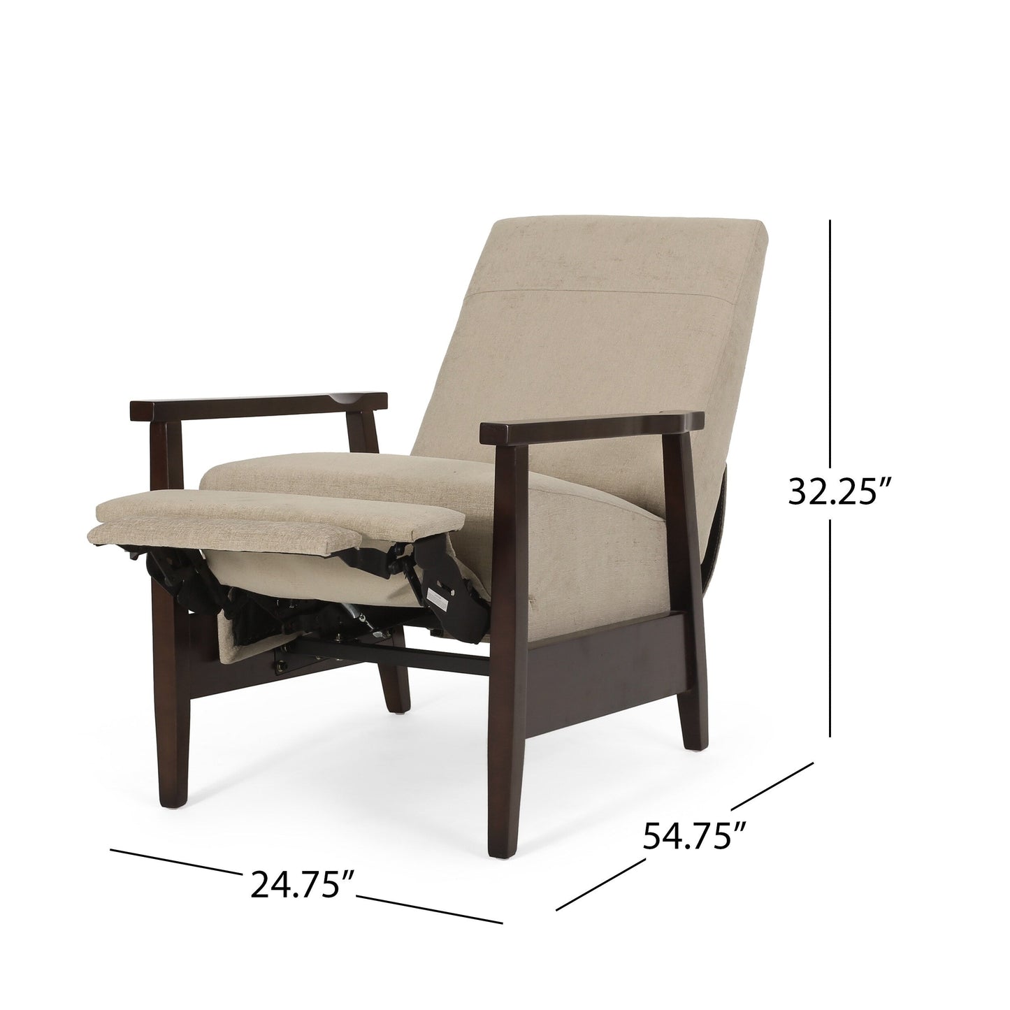 Fauteuil inclinable rembourré Plevna par Christopher Knight Home