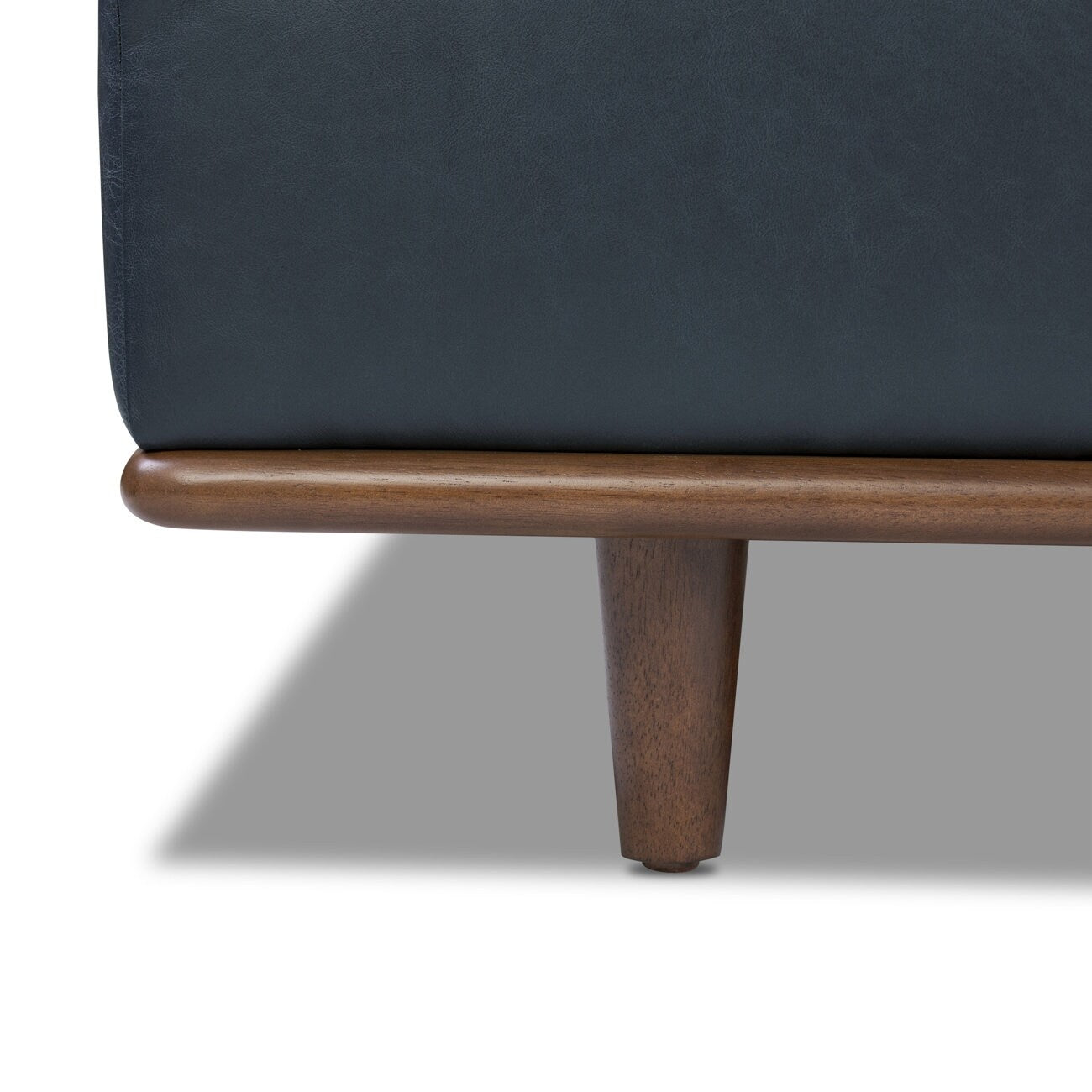 Lit de repos Poly &amp; Bark Jasper - Cuir italien véritable pleine fleur