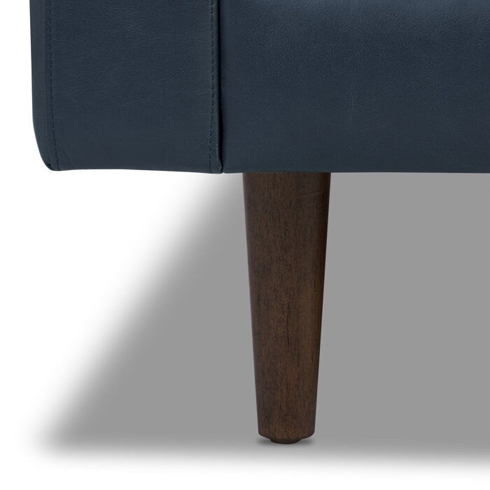 Canapé Poly &amp; Bark Napa 88.5 - Cuir italien véritable