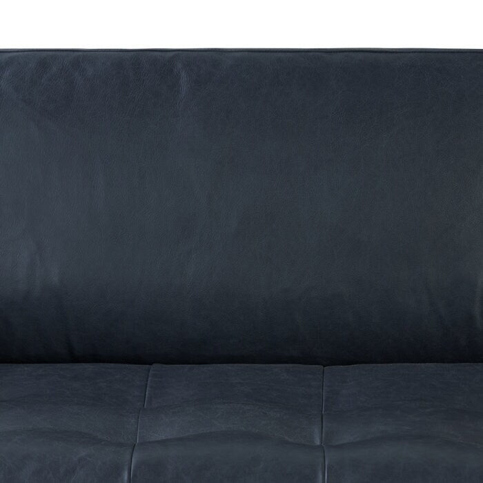 Canapé Poly &amp; Bark Napa 88.5 - Cuir italien véritable