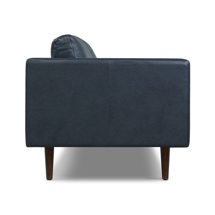 Canapé Poly &amp; Bark Napa 88.5 - Cuir italien véritable