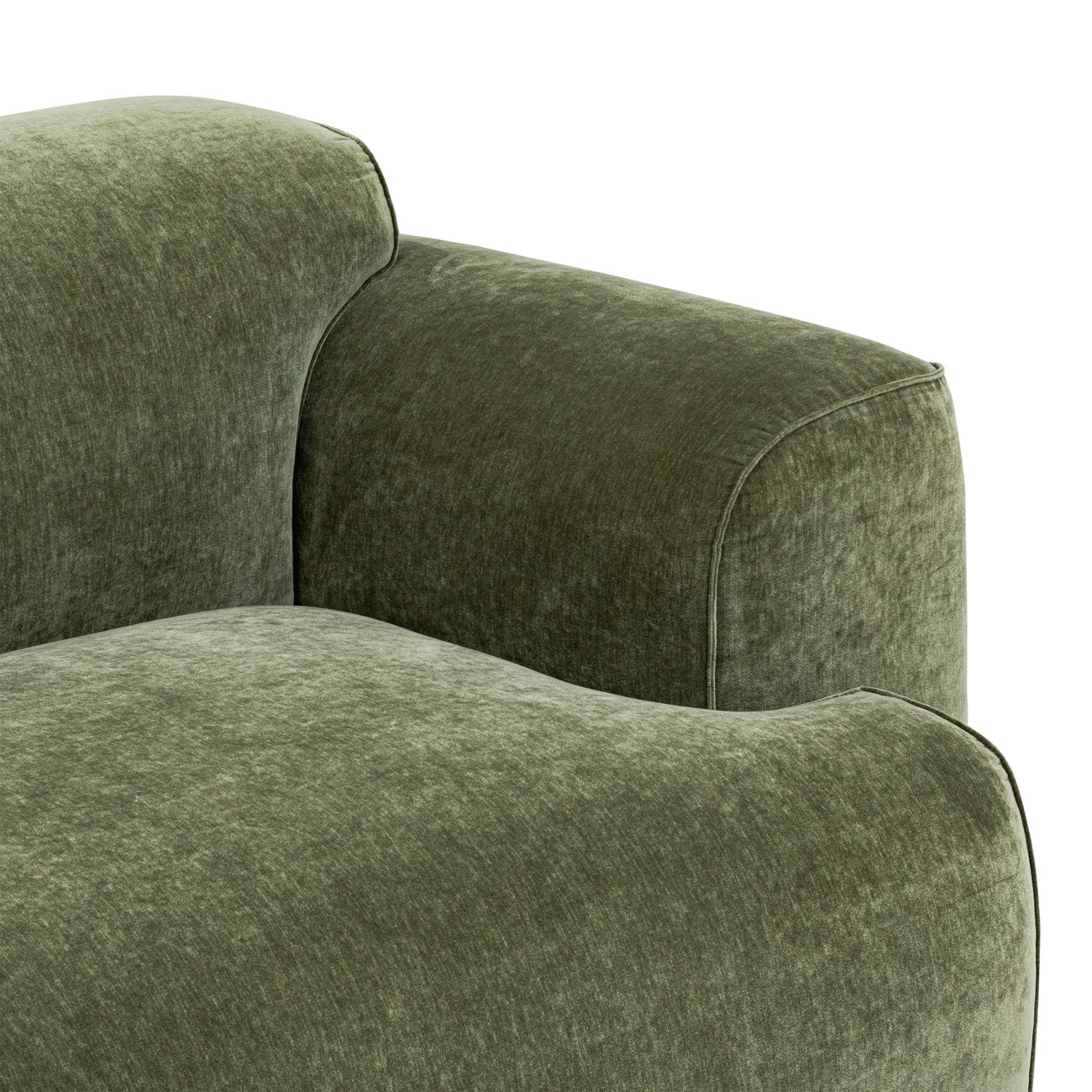 Canapé en velours haut de gamme Poly &amp; Bark Nardo 107.5