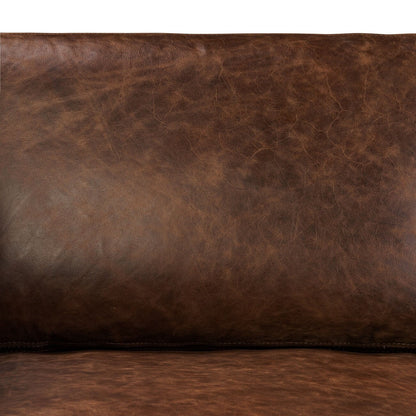 Canapé en cuir véritable Poly &amp; Bark Helston 89